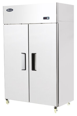 Kühl-/Tiefkühlschrank Kombination Edelstahl 900 Liter
