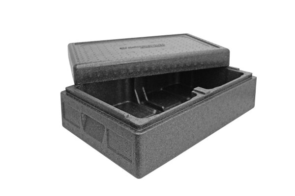 Thermobox TOP-BOX-ICE2 17,4 Liter aus EPP f&uuml;r 2x Speiseeisbeh&auml;lter &aacute; 8,7L