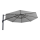 Ampelschirm VirgoFlex ecru, Ø 3,5m
