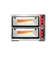 GMG Classic Pizzaofen mit Thermometer 10kW 400V 2 Kammern...