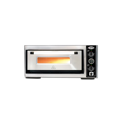 GMG Classic Pizzaofen mit Thermometer, 5kW, 400V, 1 Kammer, 4 Pizzen ⌀30cm