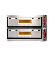 GMG Classic Pizzaofen mit Thermometer 16kW 400V 2 Kammern...