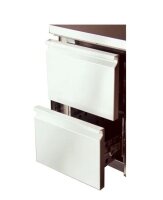 Skyrainbow Kühltisch mit 4 Schubladen mit Aufkantung Umluft 136x70