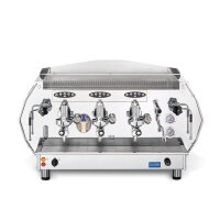 La Pavoni Diamante Automatic 3-Gruppig Edelstahl-Gold...