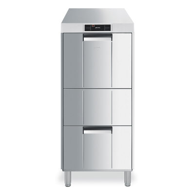 Smeg Geschirrspülmaschine Hochversion mit Ablaufpumpe Reinigerdosierer Klarspüldosierer 6,7kW 400V B-Ware