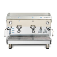 LaPavoni Geniale 3-Gruppig halbautomatisch perlweiß...