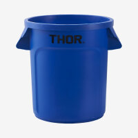 THOR ® Runder Behälter 38L 40 x 44 cm verfügbare Farben: BLUE, GRAY, WHIT, YEL, GRN, RED, BRN