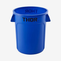 THOR ® Runder Behälter 75L 49 x 57 cm verfügbare Farben: BLUE, GRAY, WHT, YEL, GRN, RED, BLA, BRN