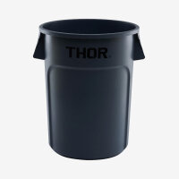 THOR ® Runder Behälter 208L 67 x 84 cm verfügbare Farben: BLUE, GRAY, WHT, YEL, GRN, RED, BLA