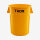THOR ® Runder Behälter 208L 67 x 84 cm verfügbare Farben: BLAU, GRAU, WEISS, GELB, GRN, ROT, SCHWARZ