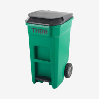 THOR ® Tret-Abfallcontainer 120L 52 x 66,3 x 94 cm...