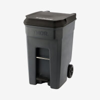 THOR ® Tret-Abfallcontainer 360L 72,7 x 94,9 x 117 cm verfügbare Farbe: BLUE, GRAY, YEL, GRN, RED, BLA