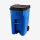 THOR ® Tret-Abfallcontainer 360L 72,7 x 94,9 x 117 cm verfügbare Farbe: BLUE, GRAY, YEL, GRN, RED, BLA