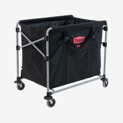 KLAPPBARER WÄSCHEWAGEN mit Wäschesack 1x 240 Liter 94.2 × 64.2 × 82.0cm verfügbare Frabe: GRY