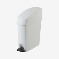 Pedal-Hygienebehälter 11 L 42.3 × 15.5 × 49 cm verfügbare Farben: GRAY, WHT