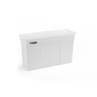 THOR Mini Behälter mit Deckel 5 L 34.8 x 11.8 x 19.8 cm Farben: GRAY, BLA, OD, CG, WHT, YEL, RED, CLR