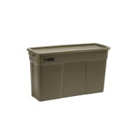 THOR Mini Behälter mit Deckel 5 L 34.8 x 11.8 x 19.8 cm Farben: GRAY, BLA, OD, CG, WHT, YEL, RED, CLR